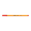 Micropunta/Felpa, Point 88, Punta Fina  0.4 mm, Rojo, Unidad